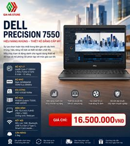 Dell Precision 7550 – Đỉnh Cao Hiệu Suất Cho Công Việc Chuyên Nghiệp